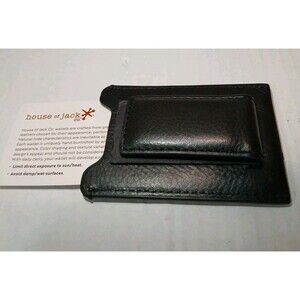 House of Jack Co. Rip Slim Money Clip Wallet for Men, Strong Magnetic Front